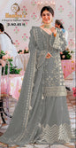 GEORGETTE FABRIC ART  03