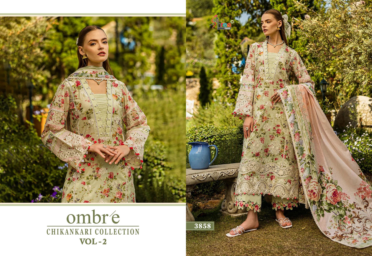 OMBRE CHIKANKARI COLLECTION VOL 2